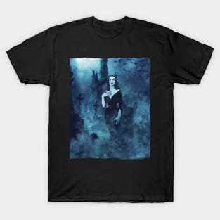 Vampira: A Walk Among the Tombstones T-Shirt